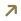 Arrow Top Right Yellow